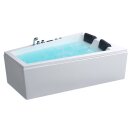 EAGO Whirlpool AWT GE105E mit Acrylschürze, 180x130...