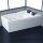 EAGO Whirlpool AWT GE105E mit Acrylschürze, 180x130 cm, links