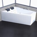 EAGO Whirlpool AWT GE104E mit Acrylschürze, 170x130 cm, rechts