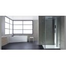 EAGO Whirlpool AWT GE104E mit Acrylschürze, 170x130 cm, rechts