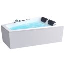 EAGO Whirlpool AWT GE104E mit Acrylschürze, 170x130...
