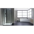 EAGO Whirlpool AWT GE104E mit Acrylschürze, 170x130 cm, links