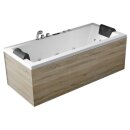 EAGO Whirlpool AWT GE108-1E mit Holzschürze, 180x80...
