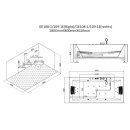 EAGO Whirlpool AWT GE108-1E mit Holzschürze, 180x80 cm, rechts