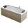 EAGO Whirlpool AWT GE108-1E mit Holzschürze, 180x80 cm, rechts