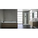 EAGO Whirlpool AWT GE108E mit Holzschürze, 190x90 cm, links