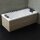 EAGO Whirlpool AWT GE108E mit Holzschürze, 190x90 cm, links