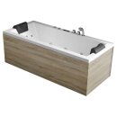 EAGO Whirlpool AWT GE108E mit Holzschürze, 190x90...