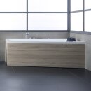 EAGO Whirlpool AWT GE105E mit Holzschürze, 180x130 cm, links