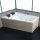 EAGO Whirlpool AWT GE105E mit Holzschürze, 180x130 cm, rechts