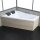EAGO Whirlpool AWT GE104E mit Holzschürze, 170x130 cm, rechts