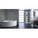 EAGO Whirlpool AWT GE118E, 180x130 cm, rechts