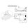 EAGO Whirlpool AWT GE105E, 180x130 cm, links