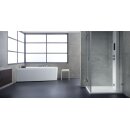 EAGO Whirlpool AWT GE105E, 180x130 cm, rechts