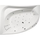 Asymmetrischer Whirlpool Sanibay Zug links, 160x120cm,...