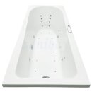 Rechteck Whirlpool Sanibay Vevey, 170x70cm, mit Whirlpoolsystem MAXI DELUXE