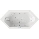 Sechseck Whirlpool Sanibay Ulma, 189x90cm, mit...