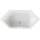 Sechseck Whirlpool Sanibay Ulma, 189x90cm, mit Whirlpoolsystem MAXI DELUXE