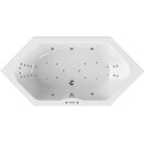 Sechseck Whirlpool Sanibay Ulma, 189x90cm, mit...