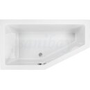 Asymmetrischer Whirlpool Sanibay Treviso links, 160x90cm,...