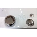 Rechteck Whirlpool Sanibay Tirano rechts, 180x80cm, mit Whirlpoolsystem COMFORT