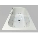 Rechteck Whirlpool Sanibay Tirano rechts, 180x80cm, mit Whirlpoolsystem COMFORT