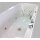 Rechteck Whirlpool Sanibay Tirano rechts, 180x80cm, mit Whirlpoolsystem COMFORT