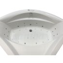 Eckwhirlpool Sanibay Steffisburg, 150x150cm, mit Whirlpoolsystem MAXI DELUXE