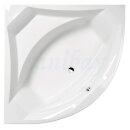 Eckwhirlpool Sanibay Steffisburg, 140x140cm, mit Whirlpoolsystem MAXI DELUXE