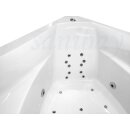 Eckwhirlpool Sanibay Steffisburg, 140x140cm, mit Whirlpoolsystem COMFORT