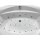 Eckwhirlpool Sanibay Steffisburg, 140x140cm, mit Whirlpoolsystem COMFORT