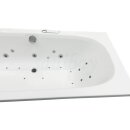 Rechteck Whirlpool Sanibay Schio, 170x75cm, mit Whirlpoolsystem MAXI DELUXE