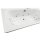 Rechteck Whirlpool Sanibay Schio, 170x75cm, mit Whirlpoolsystem MAXI DELUXE