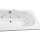 Rechteck Whirlpool Sanibay Schio, 170x75cm, mit Whirlpoolsystem MAXI DELUXE