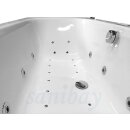Rechteck Whirlpool Sanibay Schio, 170x75cm, mit Whirlpoolsystem COMFORT