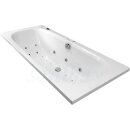 Rechteck Whirlpool Sanibay Schio, 170x75cm, mit Whirlpoolsystem COMFORT