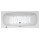 Rechteck Whirlpool Sanibay Schio, 170x75cm, mit Whirlpoolsystem COMFORT
