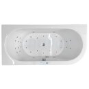 Rechteck Whirlpool Sanibay Rimini links, 180x80cm, mit...