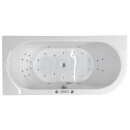 Rechteck Whirlpool Sanibay Rimini links, 180x80cm, mit...