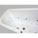 Rechteck Whirlpool Sanibay Rimini D, 180x80cm, mit...