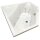 Eckwhirlpool Sanibay Riehen, 145x145cm, mit Whirlpoolsystem MAXI DELUXE