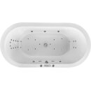 Ovaler Whirlpool Sanibay Rhone, 180x80cm, mit...
