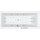 Rechteck Whirlpool Sanibay Nyon, 170x75cm, mit Whirlpoolsystem COMFORT