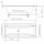 Rechteck Whirlpool Sanibay Nyon, 170x75cm, mit Whirlpoolsystem COMFORT