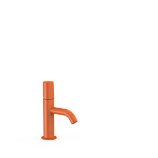 Tres Study Exclusive, Einhebel Waschtischmischer, orange
