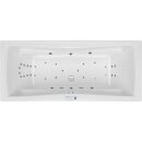 Rechteck Whirlpool Sanibay Napoli, 180x80cm, mit...