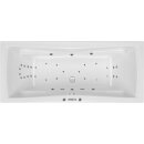 Rechteck Whirlpool Sanibay Napoli, 180x80cm, mit...