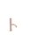 Tres Study Exclusive, Einhebel Waschtischmischer, 24k Rotgold