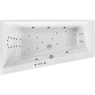 Raumspar Whirlpool Sanibay Madeira Top links, 170x100cm, mit Whirlpoolsystem COMFORT