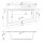 Raumspar Whirlpool Sanibay Madeira Top links, 170x100cm, mit Whirlpoolsystem COMFORT